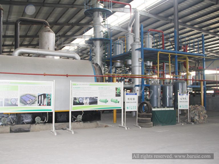 RPD10T pyrolysis distillation plant 3